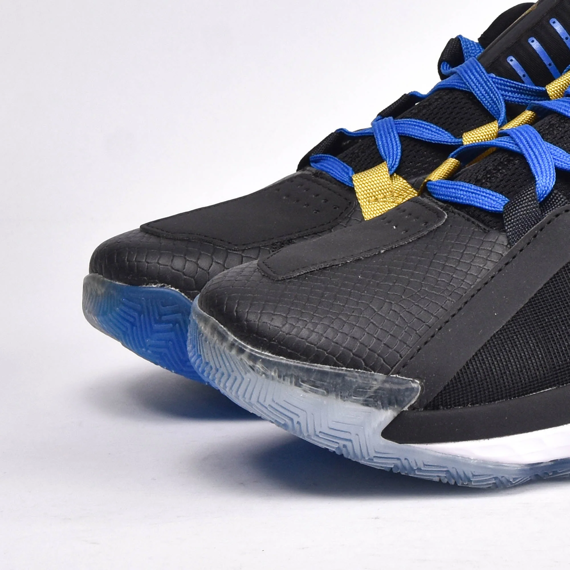 Adidas Dame 6 Stone Cold Damian Lillard Austin 3:16 Black Blue Mens FV4214SG - Image 7