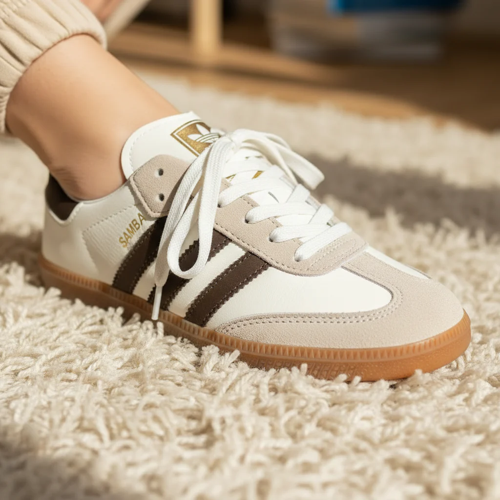 Adidas Samba OG Cream White Preloved Brown - Image 10