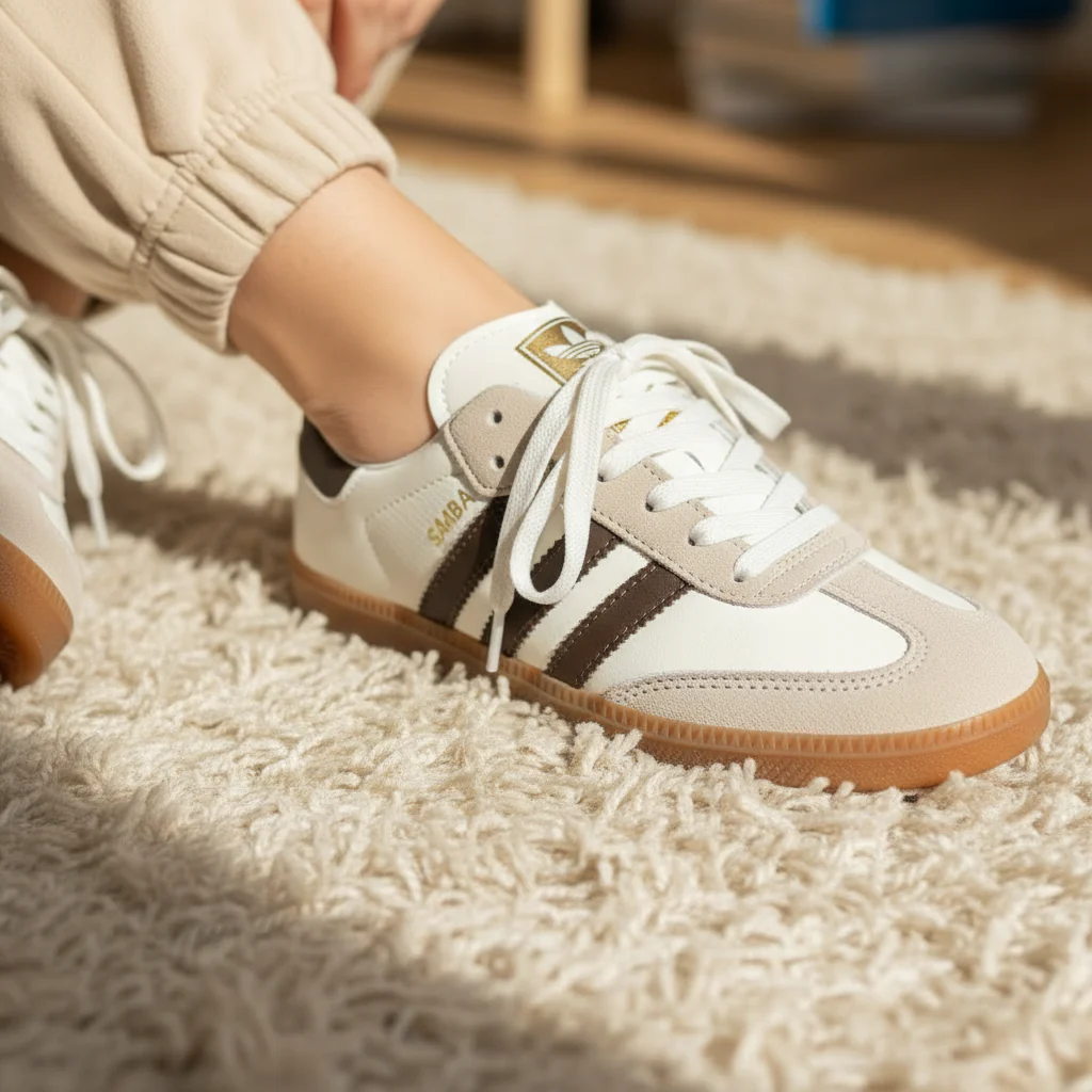 Adidas Samba OG Cream White Preloved Brown - Image 11