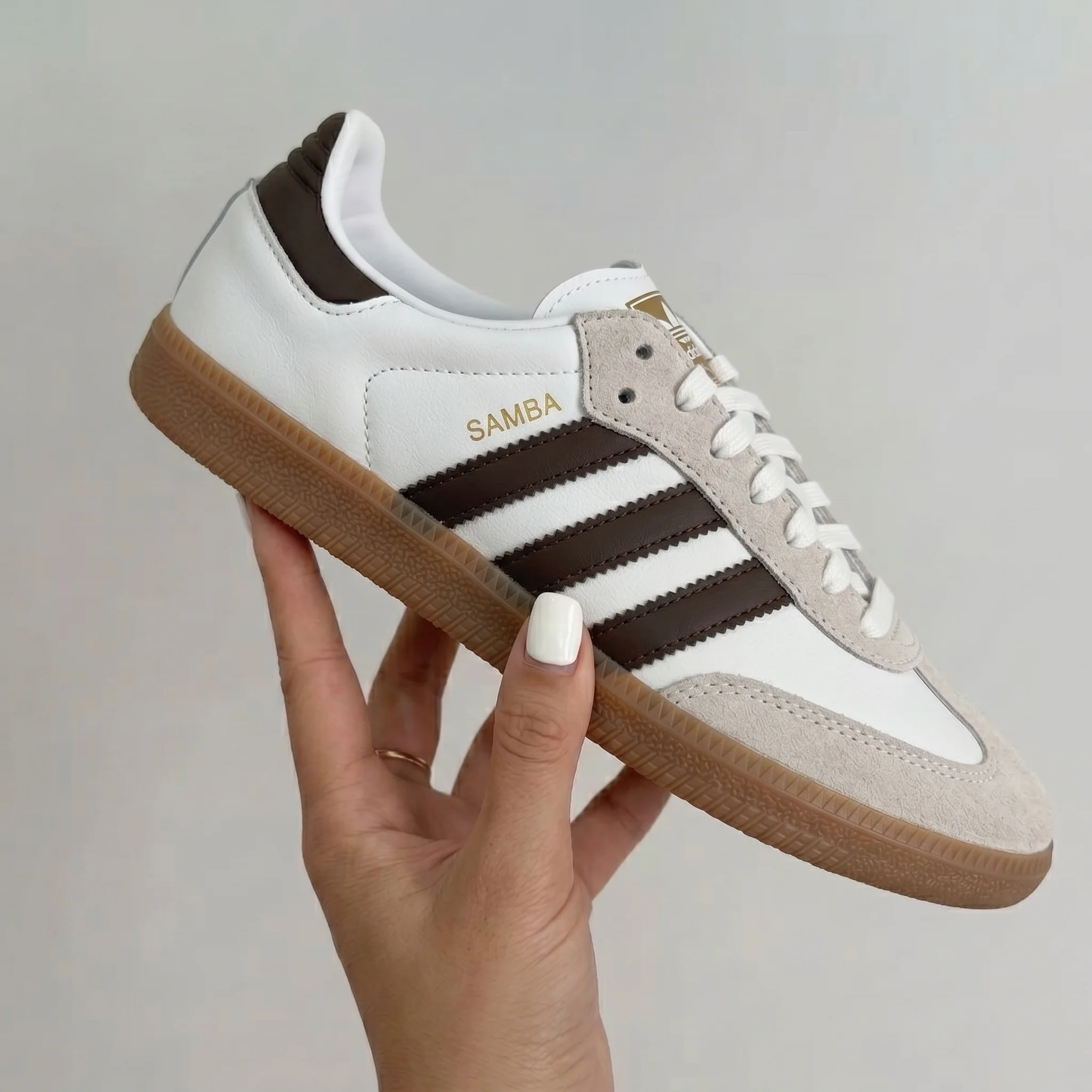 Adidas Samba OG Cream White Preloved Brown - Image 5