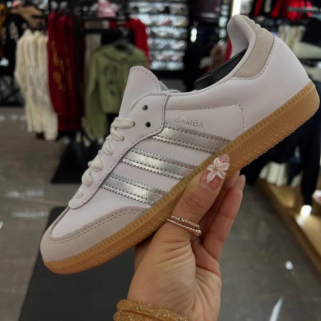 Adidas Samba OG Silver (femme) - Image 4