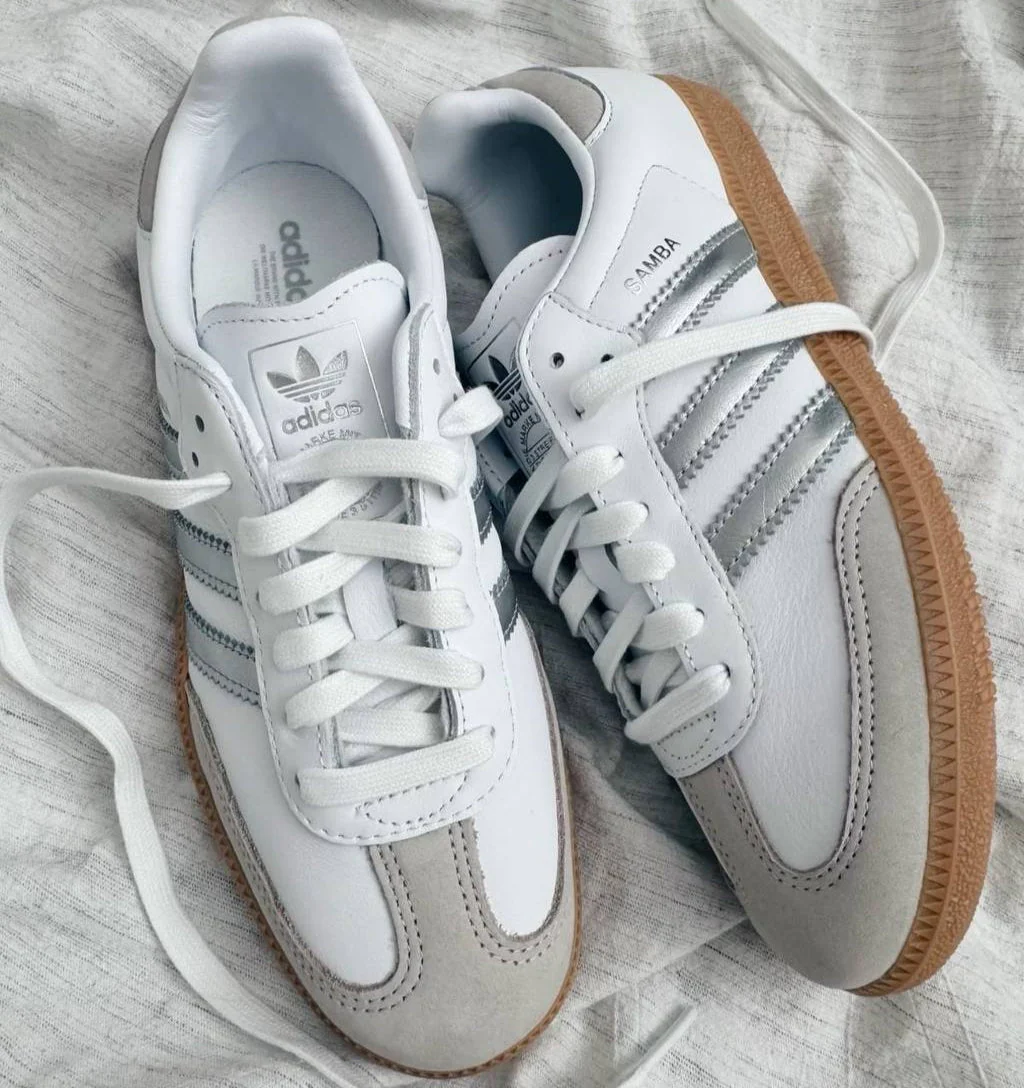 Adidas Samba OG Silver (femme) - Image 5