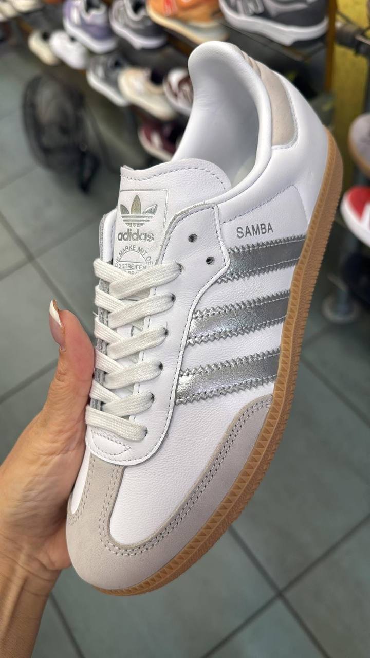 Adidas Samba OG Silver (femme) - Image 7