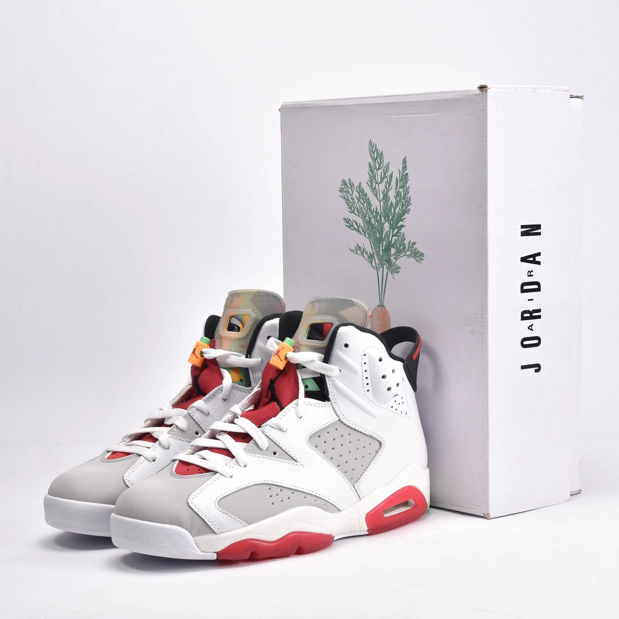 NIKE AIR JORDAN 6 NEUTRAL GREY/HARE CT8529-062 - Image 5