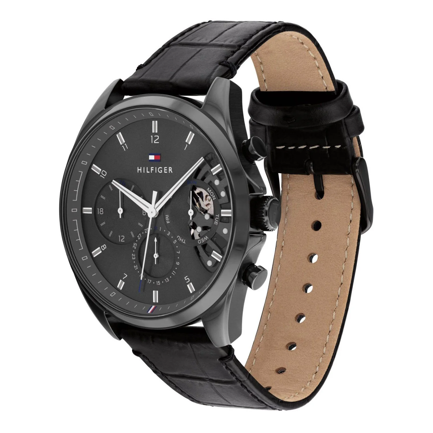 T-O-M-M-Y H-I-L-F-I-G-E-R MONTRE ORIGINAL bleu dore - Image 3