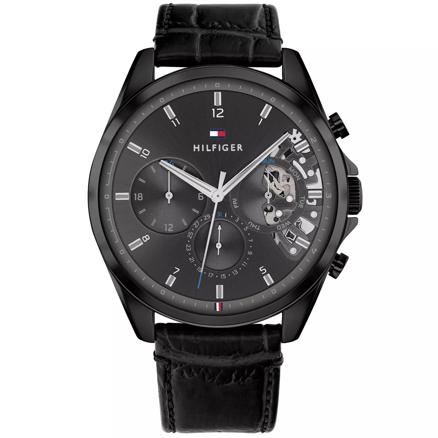 T-O-M-M-Y H-I-L-F-I-G-E-R MONTRE ORIGINAL bleu dore - Image 6