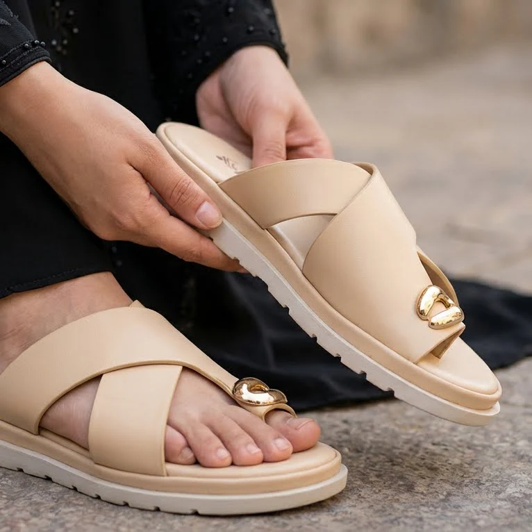 Eva Claquette Orthopedique Beige - Image 6