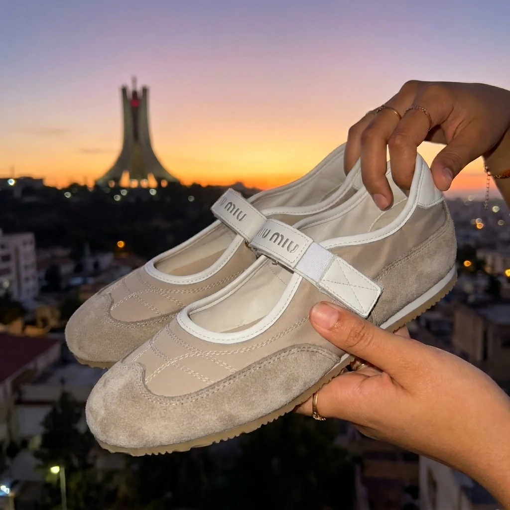 Miu Miu Sneakirina Beige