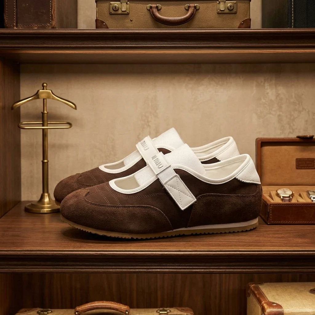 Miu Miu Sneakirina Marron - Image 11