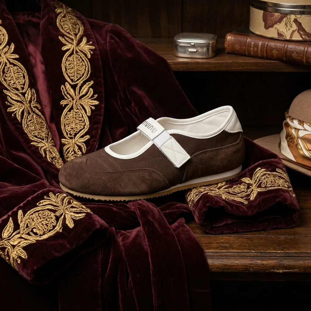 Miu Miu Sneakirina Marron - Image 8