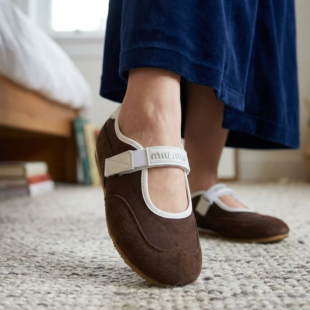 Miu Miu Sneakirina Marron - Image 9