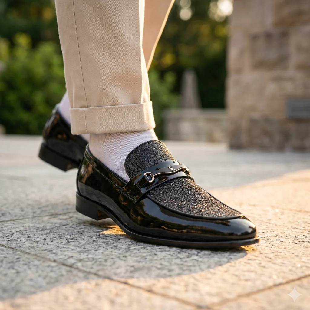 Mocassin luxe en cuir homme - Image 2