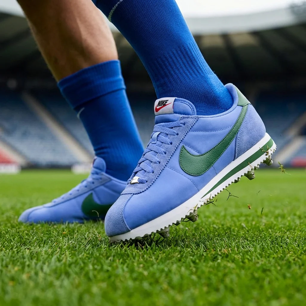 Nike Cortez TXT  Blue Green - Image 11