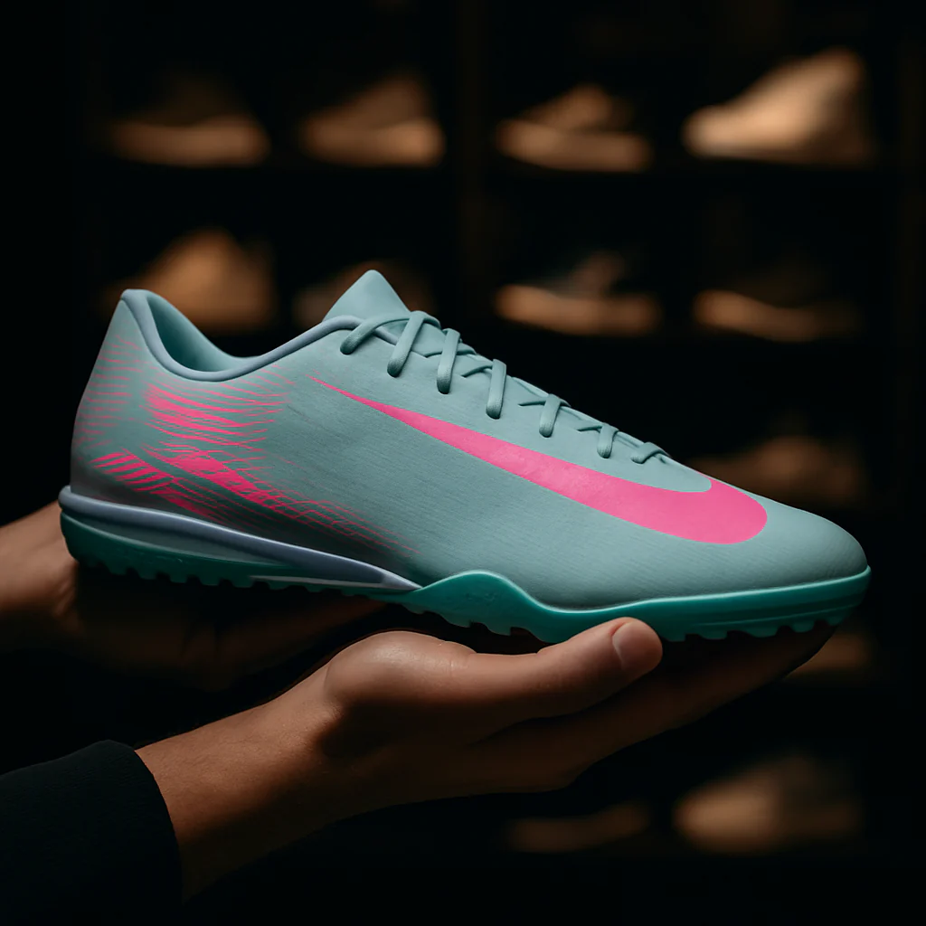 Nike Mercurial Vapor 16 Academy TF  Ocean Cube / Pink Blast - Image 2