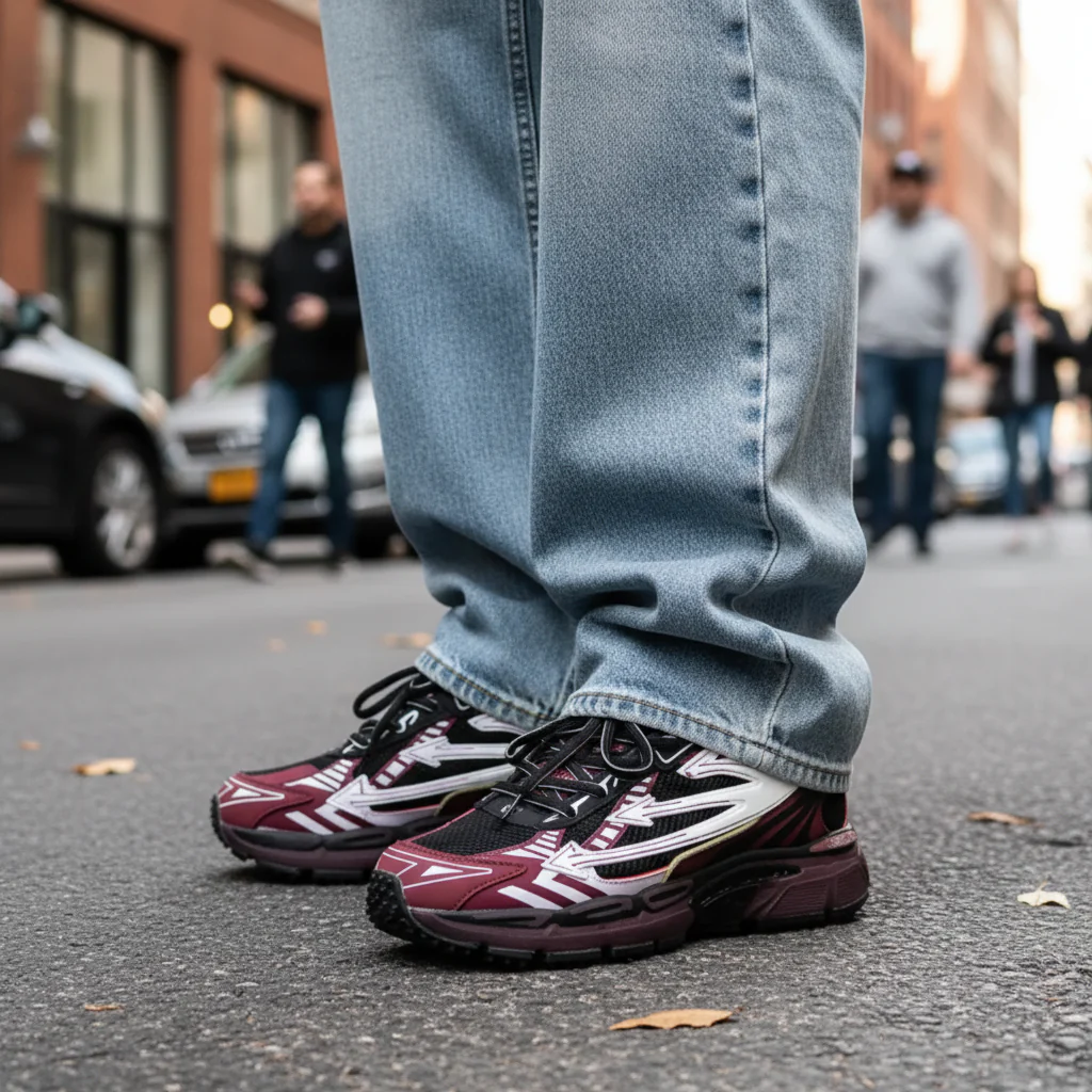 OFF-WHITE  ''BE RIGHT BACK'' BURGUNDY EDITION - Image 4