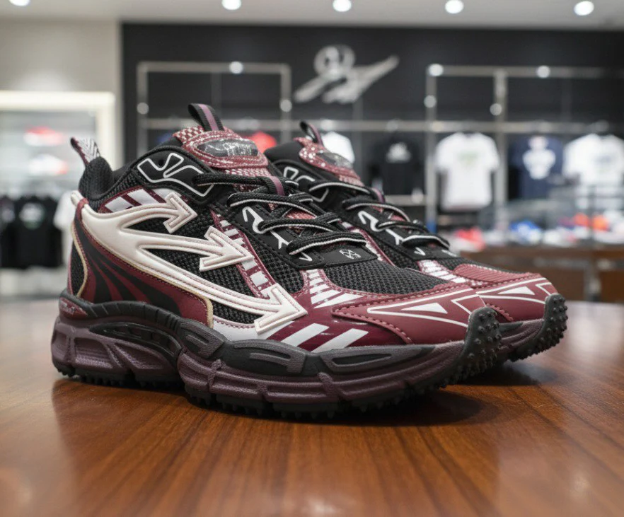 OFF-WHITE  ''BE RIGHT BACK'' BURGUNDY EDITION - Image 5