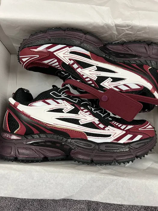 OFF-WHITE  ''BE RIGHT BACK'' BURGUNDY EDITION - Image 7