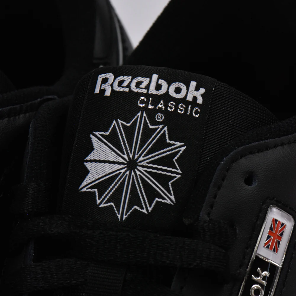 REEBOK CLASSIC LEATHER BLACK/BLACK/WHITE - Image 9