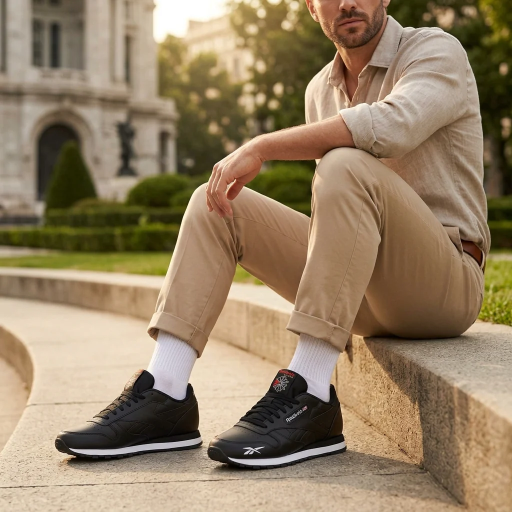 REEBOK Classic Leather Step N Flash Sneakers - Image 3