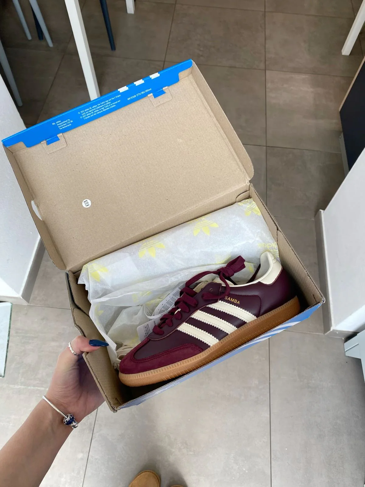Adidas SAMBA Grenat (للنساء) - Image 14