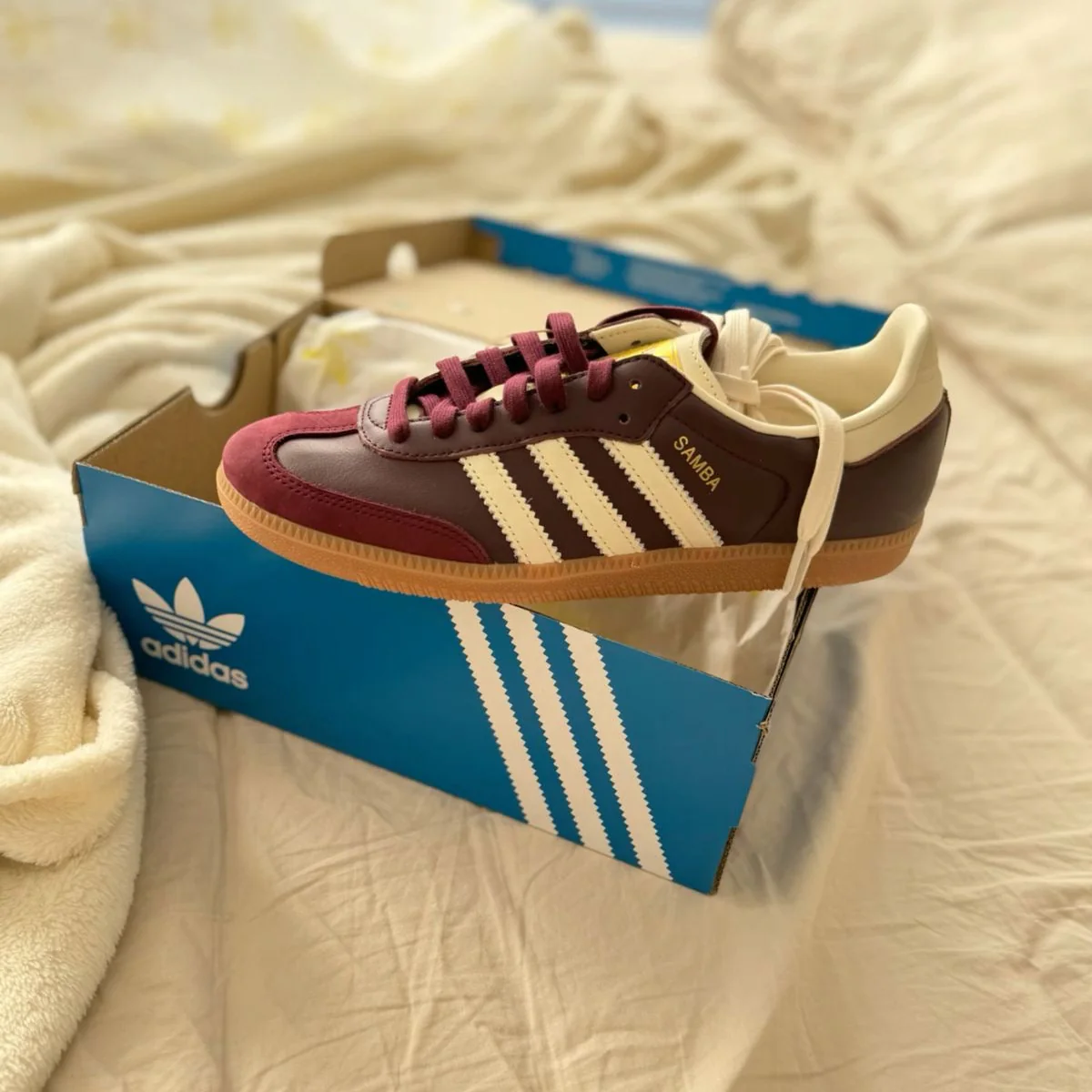 Adidas SAMBA Grenat (للنساء) - Image 15