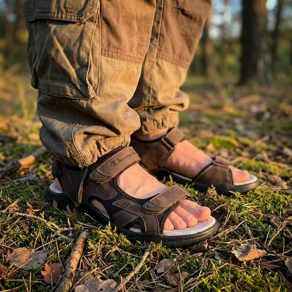 SANDAL CHAMPION MARRON Original - Image 10