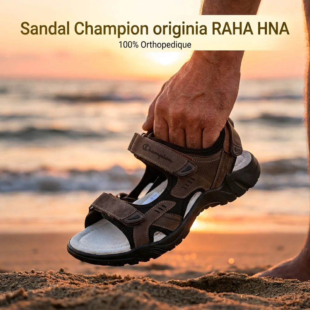 SANDAL CHAMPION MARRON Original - Image 9