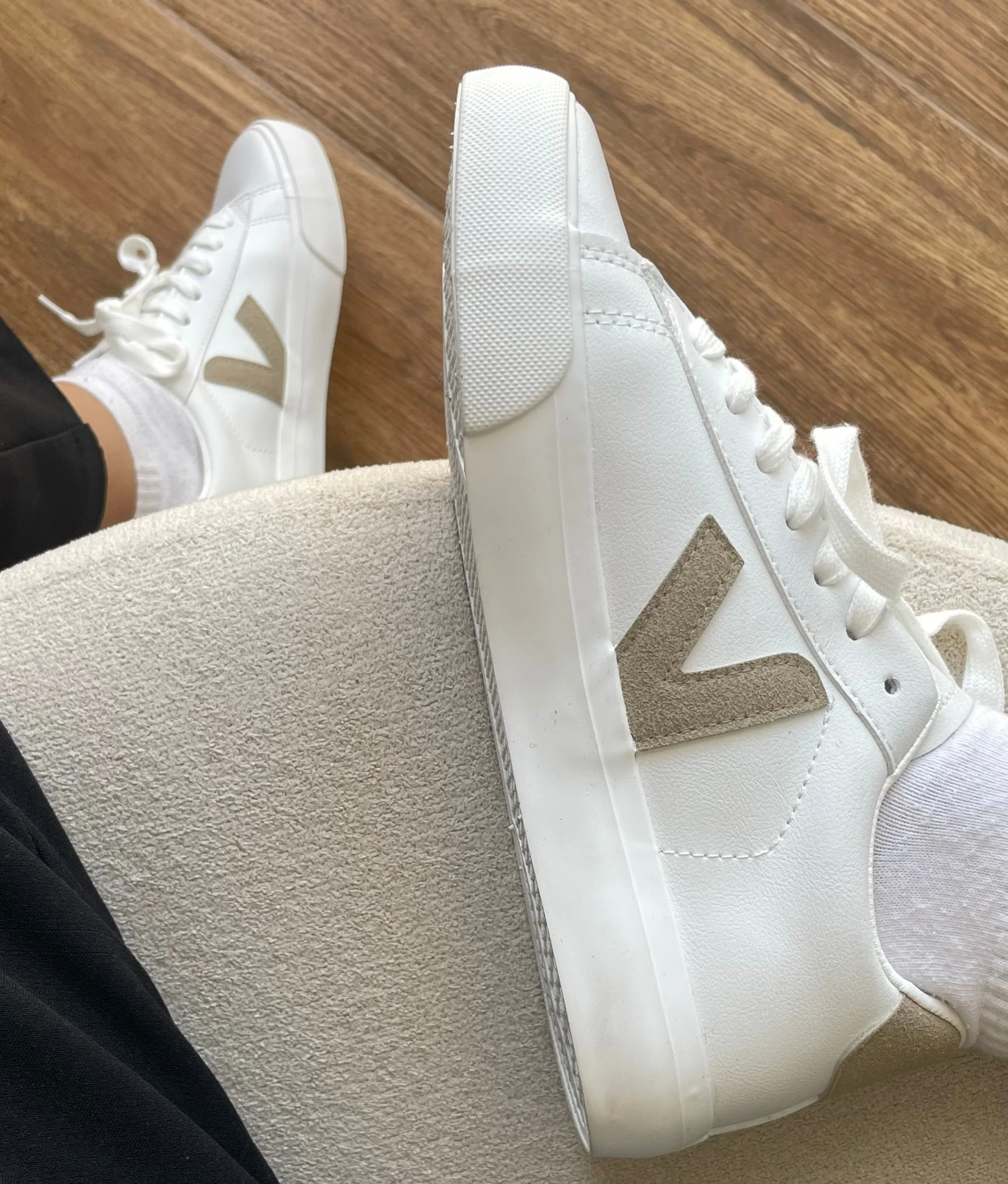 VEJA sneakers (Blanche khaki) - Image 3