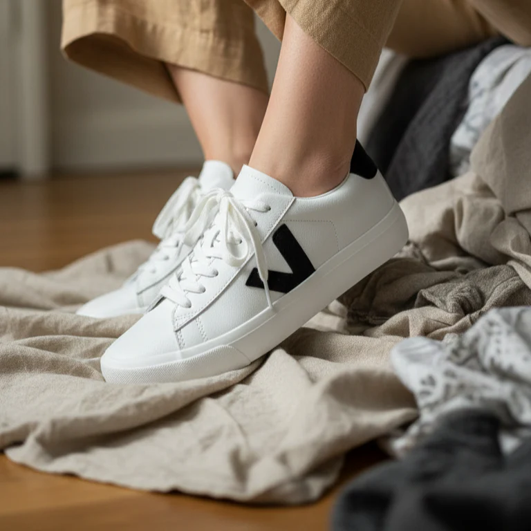 VEJA sneakers Blanche noir - Image 11