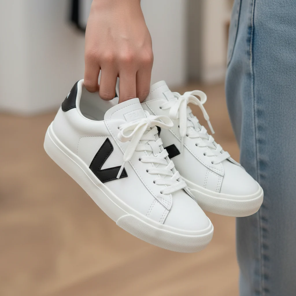 VEJA sneakers Blanche noir - Image 13