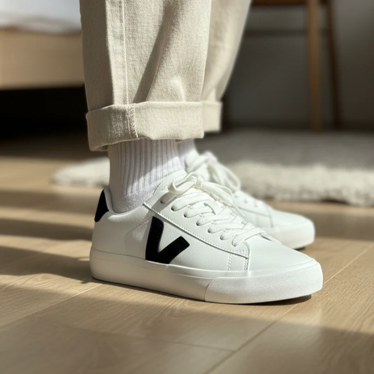 VEJA sneakers Blanche noir - Image 15