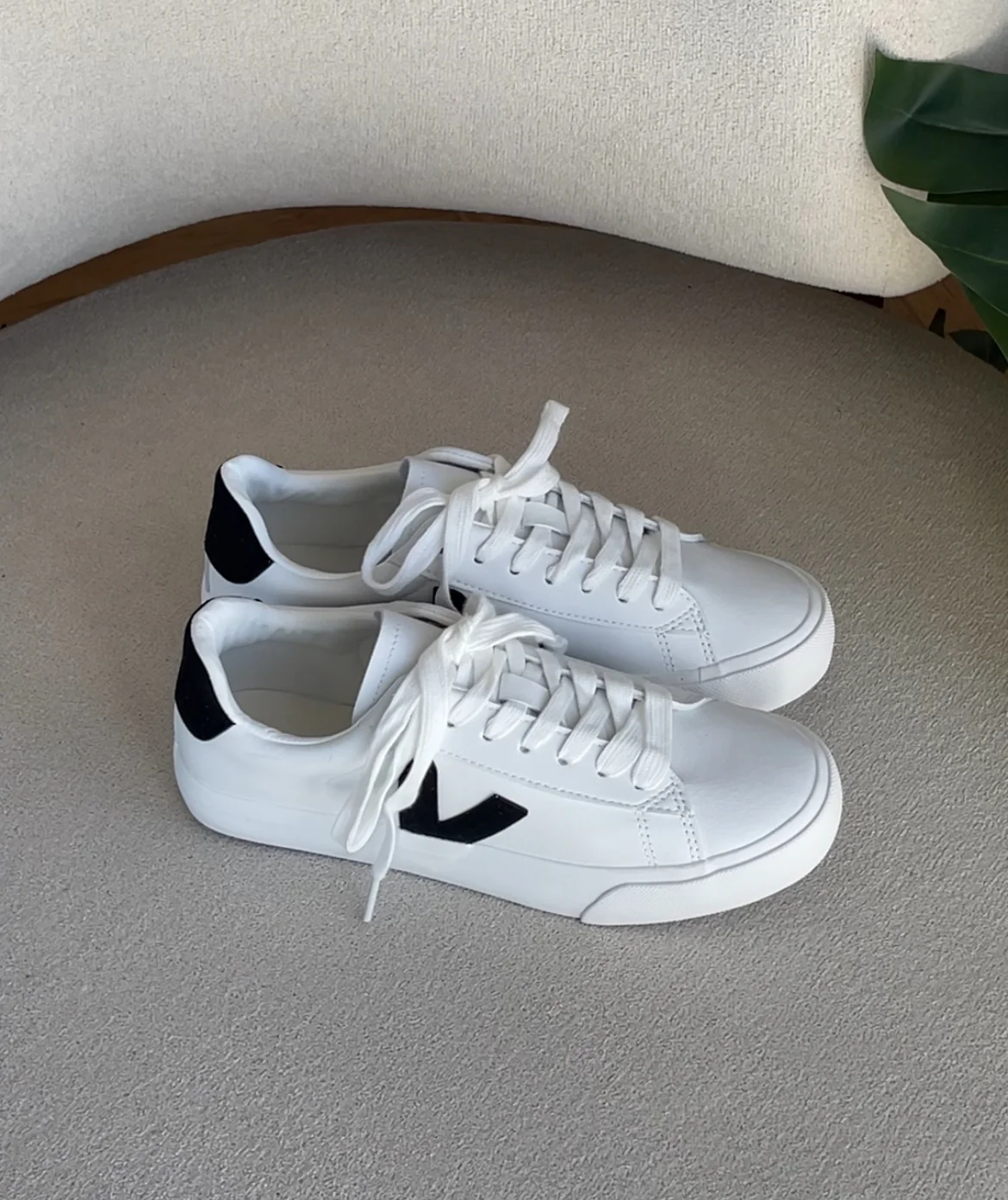 VEJA sneakers Blanche noir - Image 5