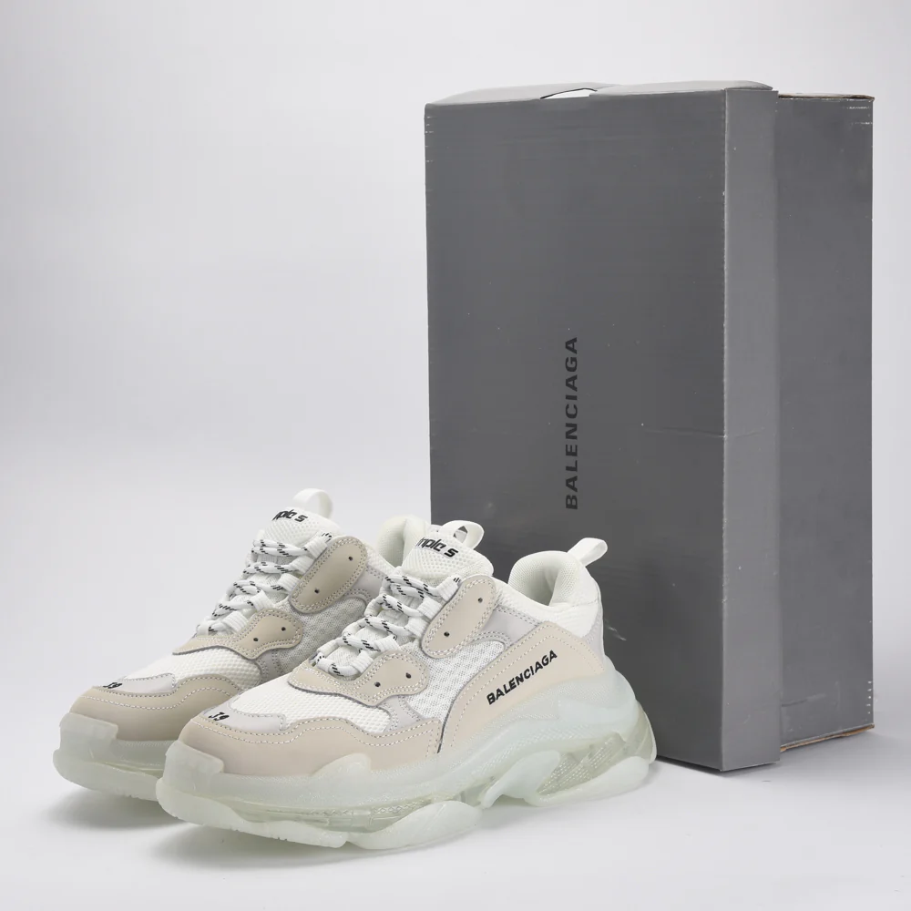 B.a.l.e.n.c.i.a.g.a Triple S White edition - Image 5
