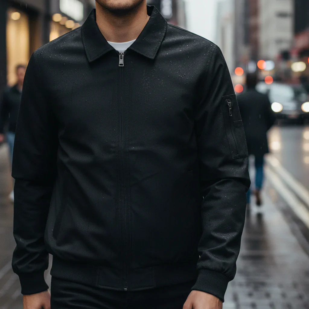 VESTE HOMME MASSIMO NOIR - Image 5