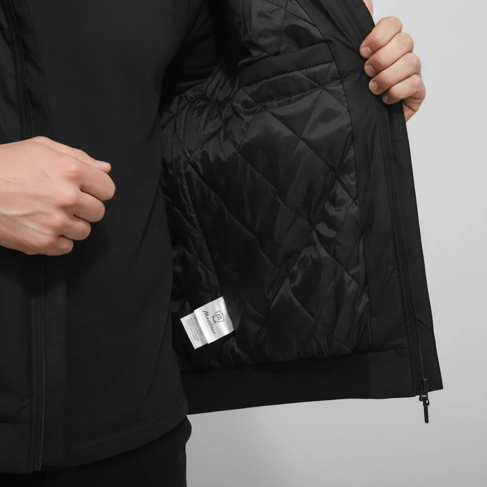 VESTE HOMME MASSIMO NOIR - Image 8